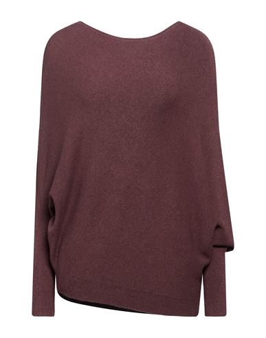 Woman Sweater Brown Size L Viscose, Polyester, Polyamide