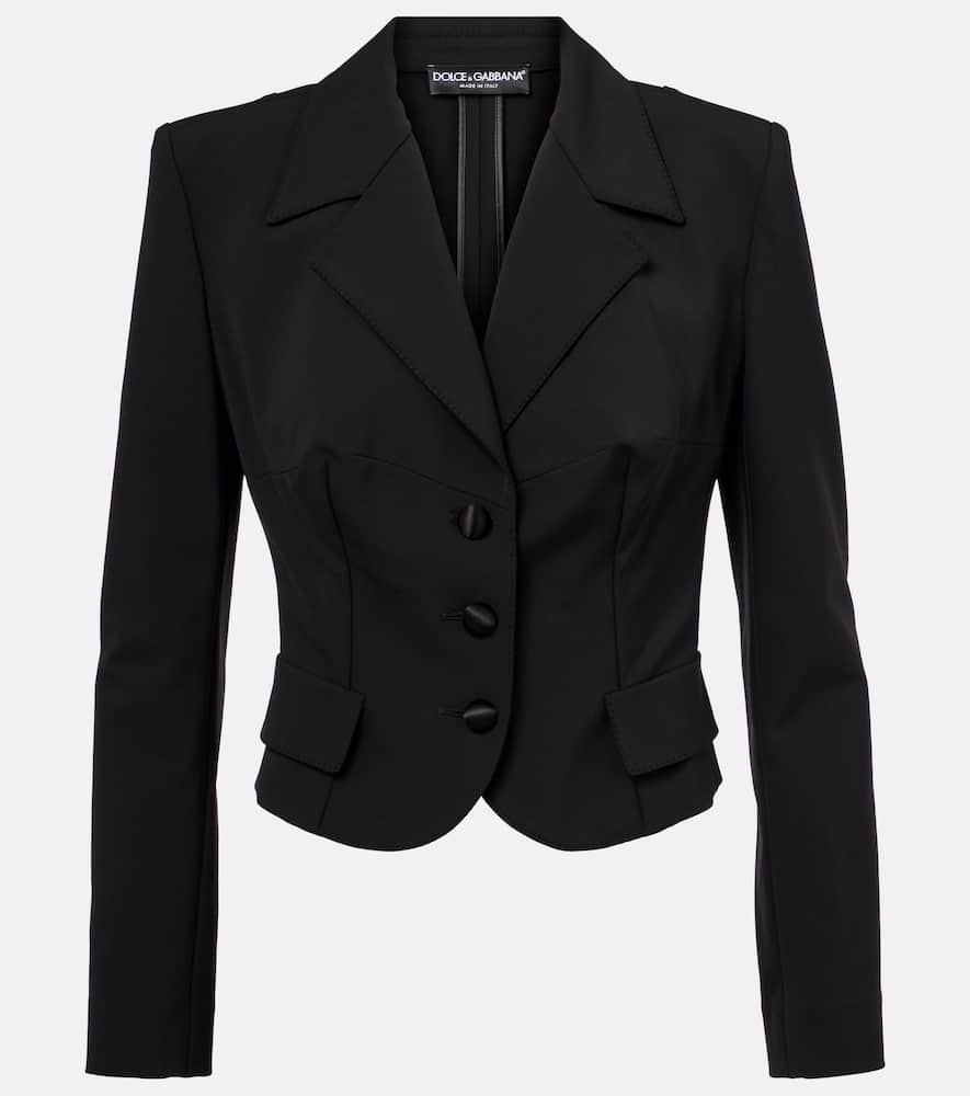 Cropped blazer