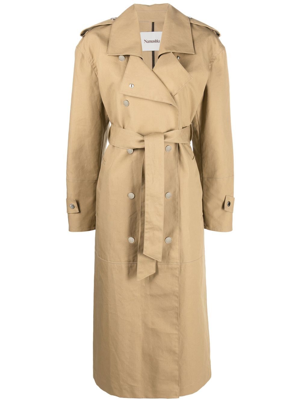 Oversized trench coat - Green