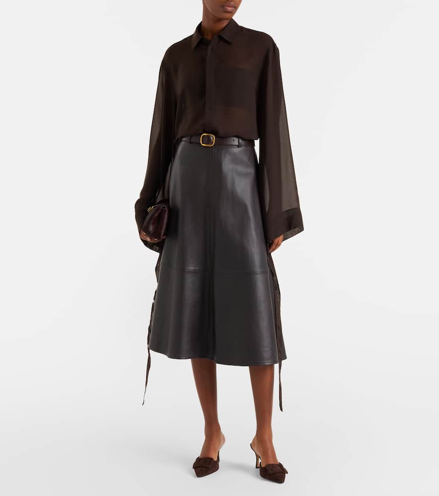 Verlin chiffon shirt