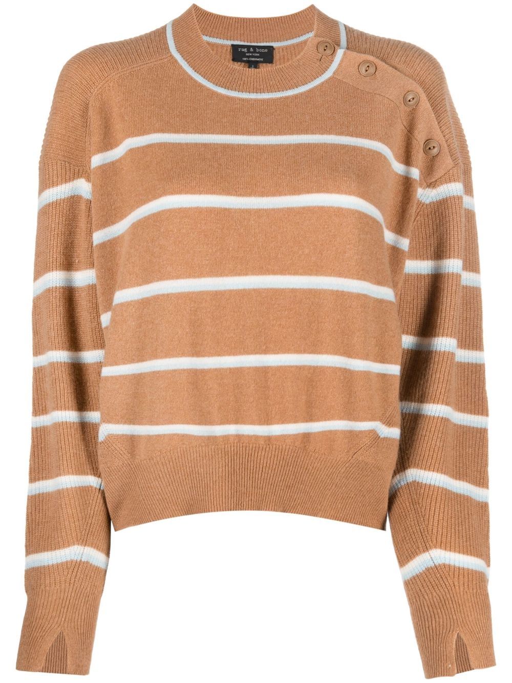 Striped cashmere jumper