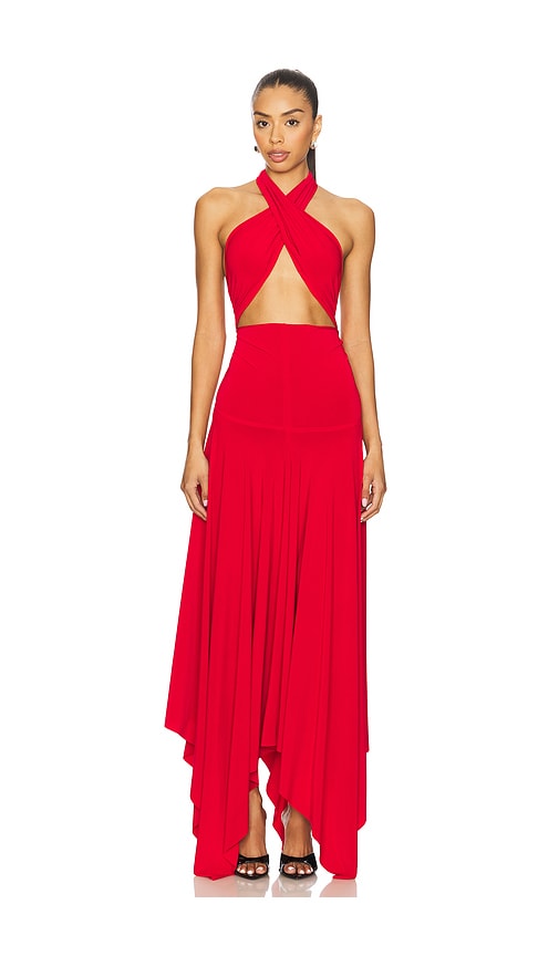 Norma Kamali Convertible Midcalf Dress in Red. -  XS also in L, M, S