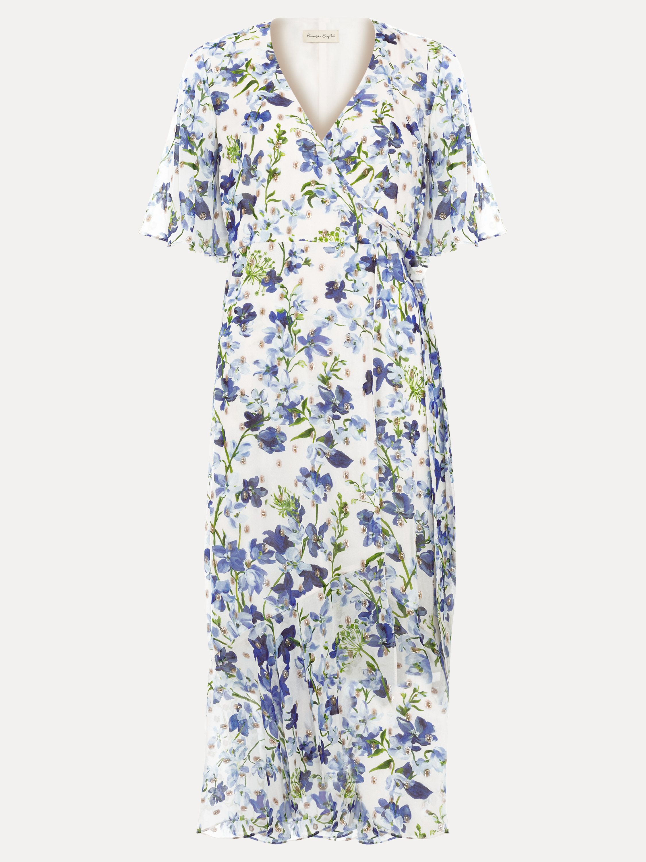 Phase Eight Women's Juliette Floral Midi Dress in Ivory