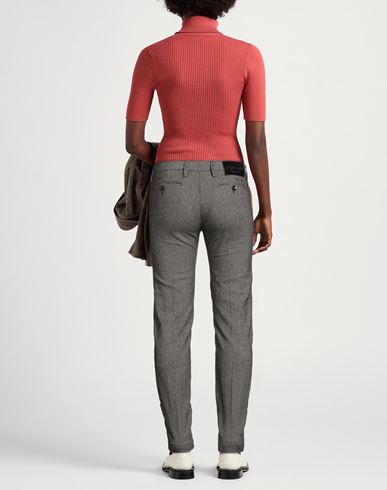 Jacob Cohёn Woman Pants Dark brown Size 27 Cotton, Virgin Wool, Polyamide, Elastane