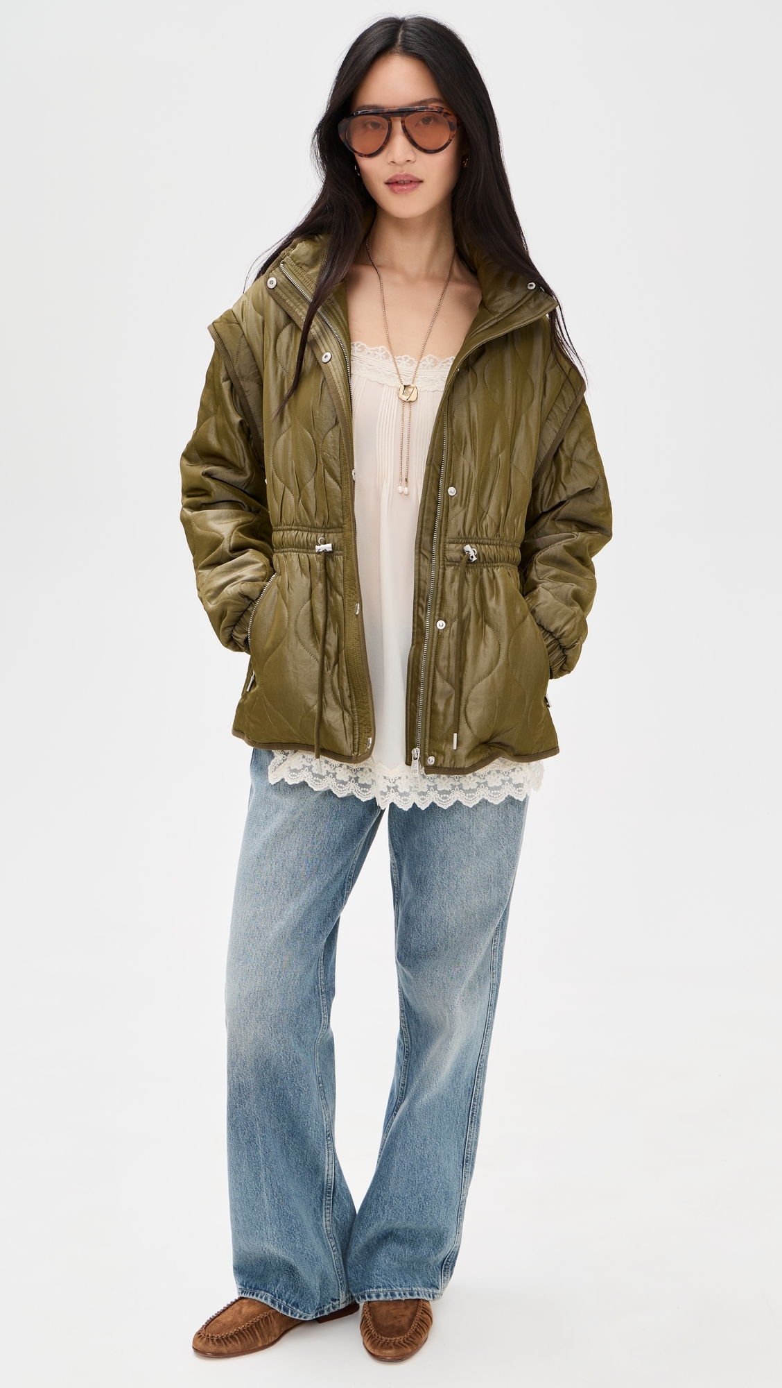 Quilted Jacket Seagrass