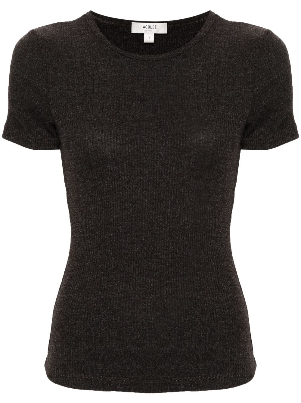 Harri ribbed T-shirt - Grey