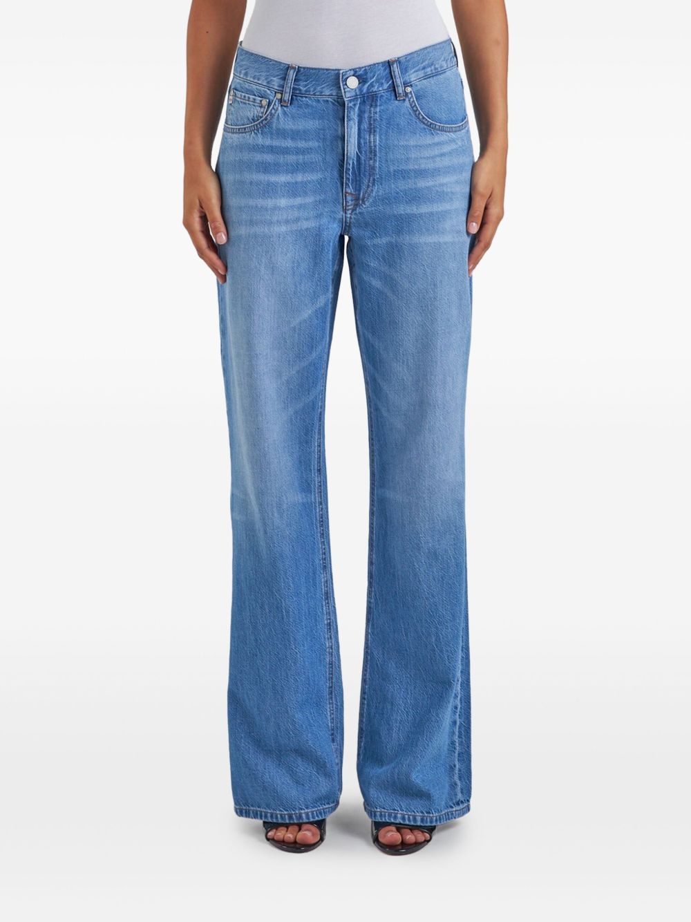 AG Jeans Padua flared-leg jeans - Blue