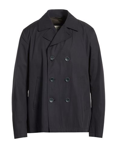 Rain Collection Man Overcoat & Trench Coat Midnight blue Size 44 Cotton