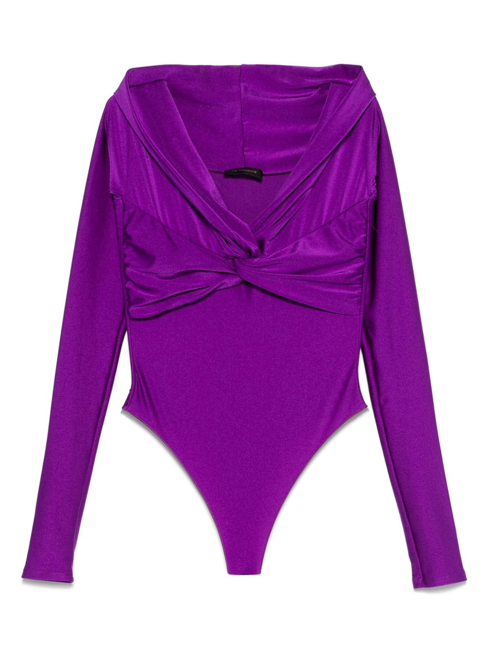 Off-shoulder bodysuit - Purple
