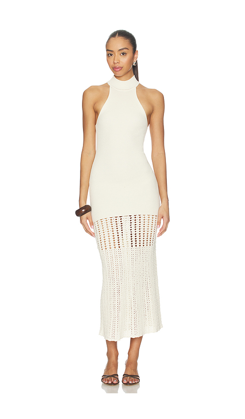 Tularosa Rhyan Maxi Dress in Ivory. XS. Also in S