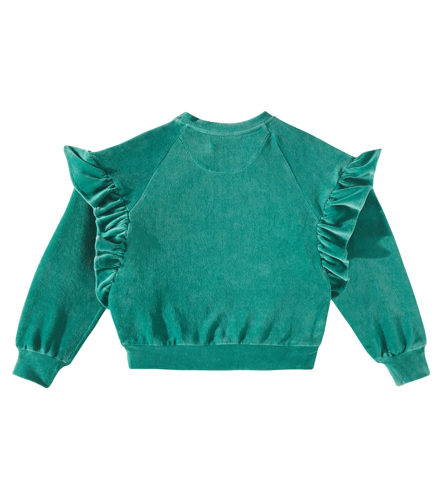 Odense cotton-blend velvet sweatshirt