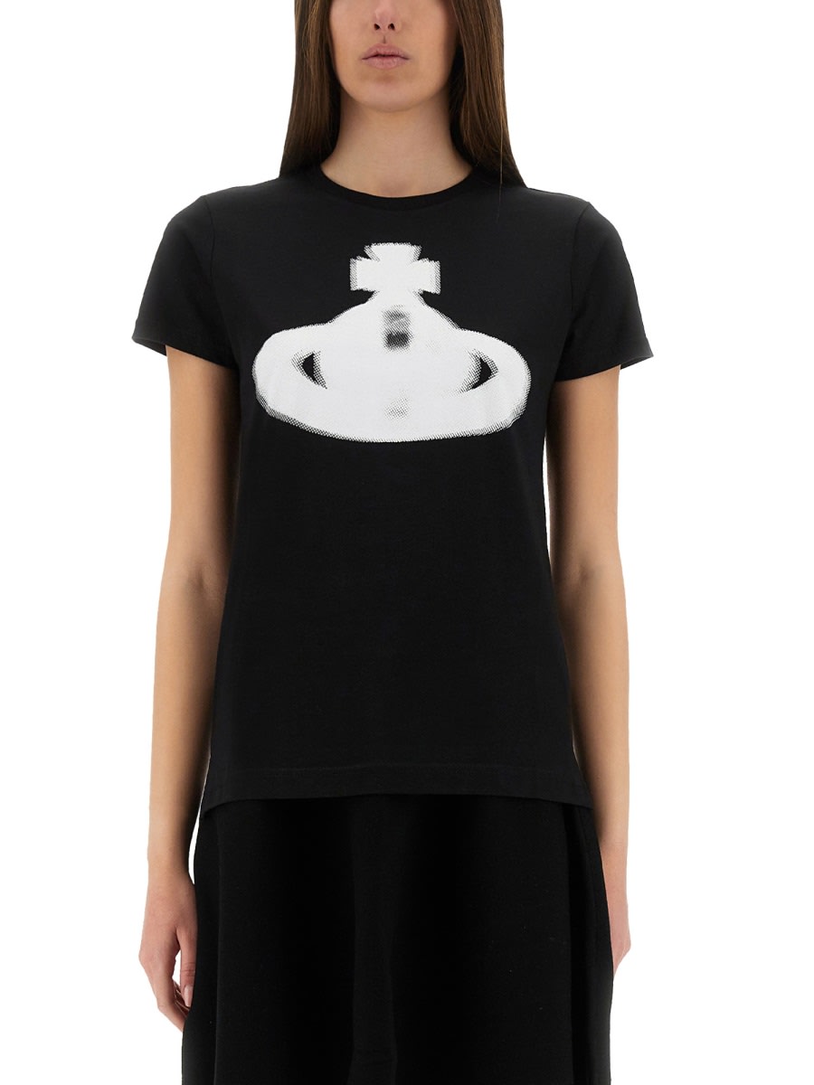 Halftone Orb T-shirt