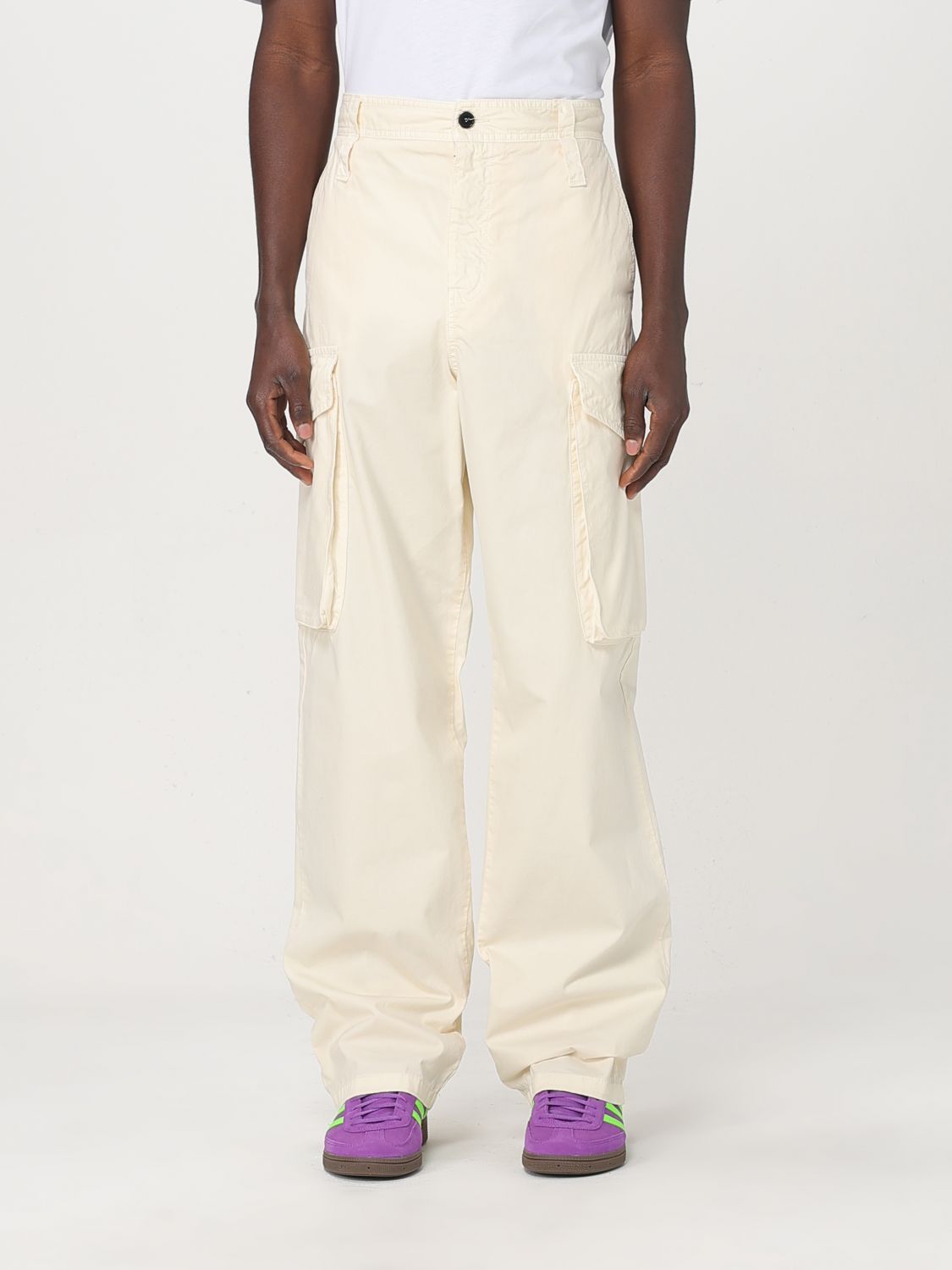Pants Men color Black