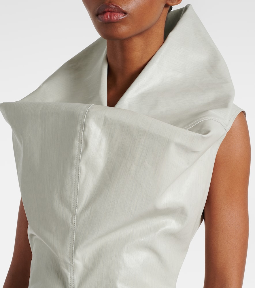 Rick Owens Coated canvas gown