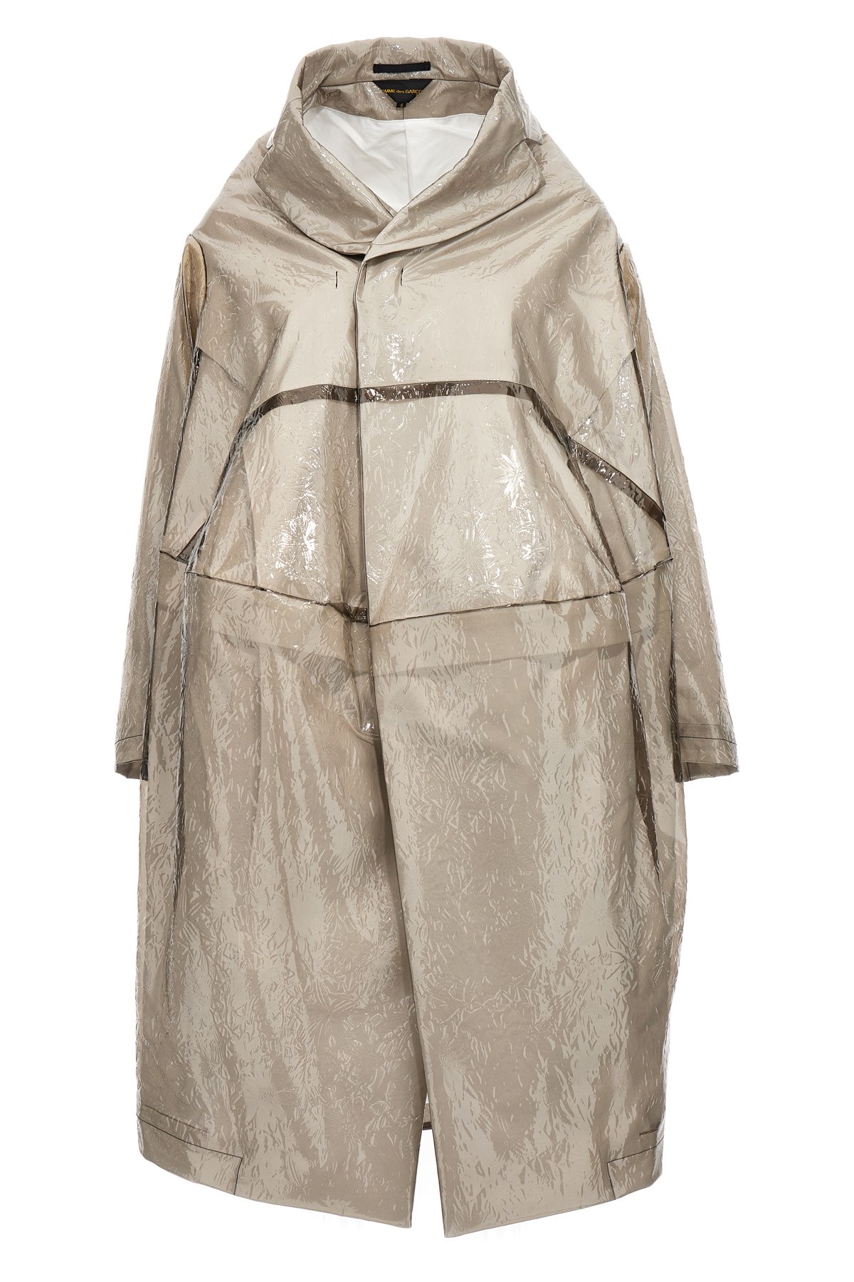 Oversize Texture Trench Coat