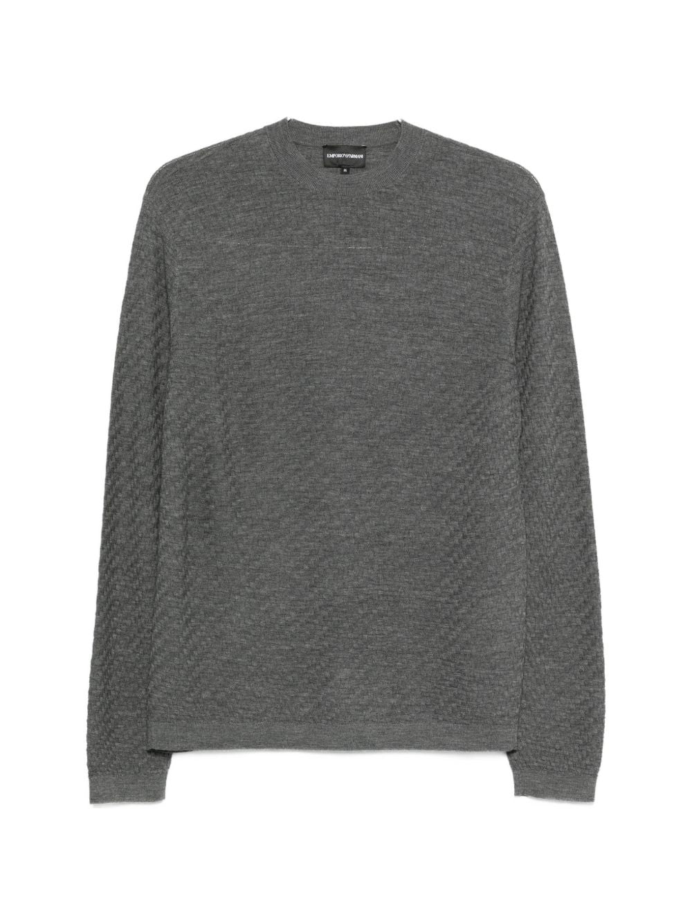 Wool crewneck sweater
