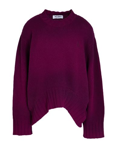 Woman Sweater Plum Size 2 Wool, Cashmere
