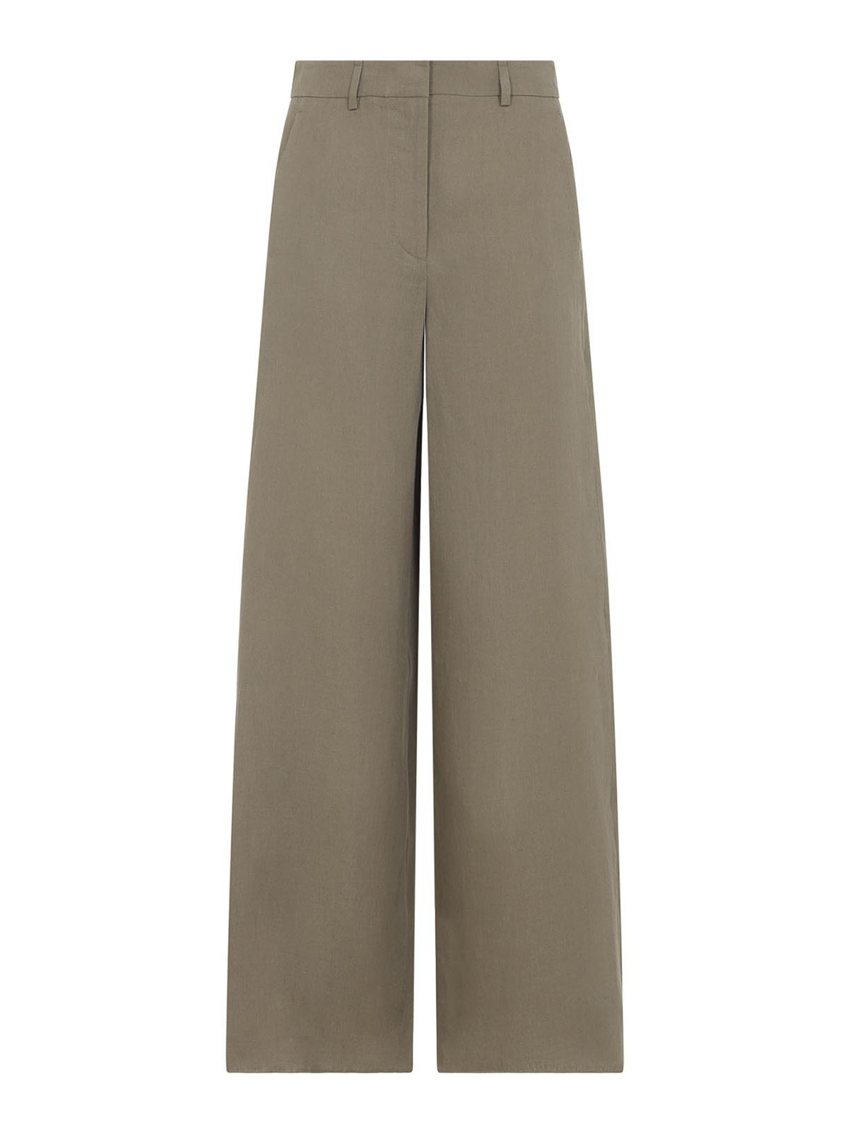 Giorgio Armani - wide leg trousers belt loops detai