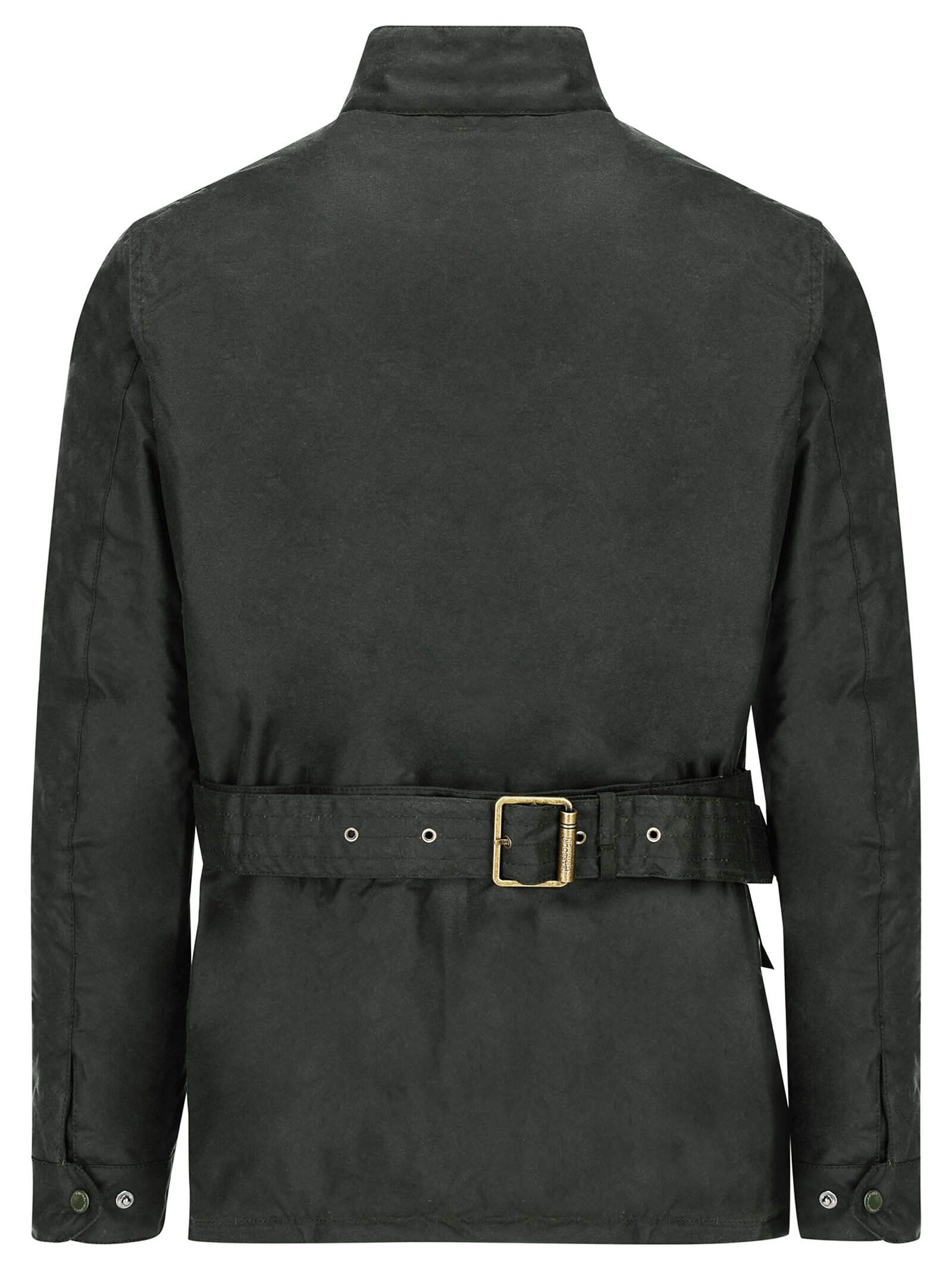 Green Cotton Blend Jacket
