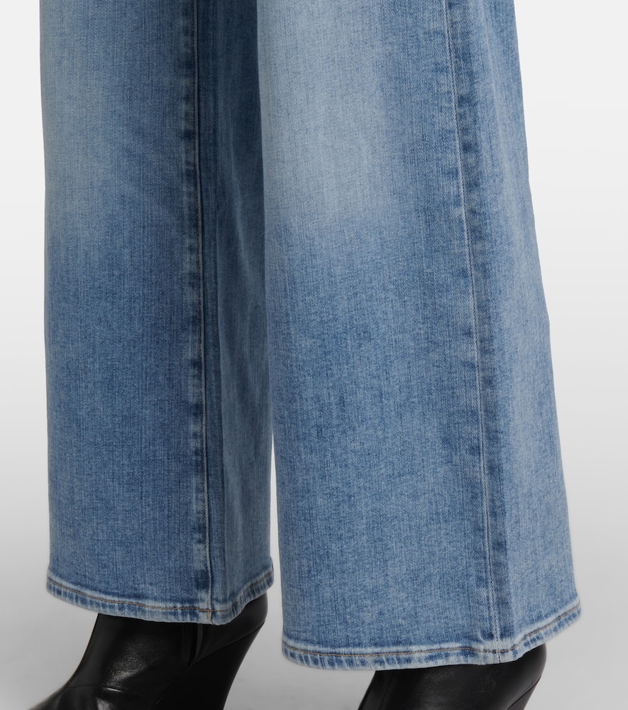 Modern Pocket high-rise wide-leg jeans