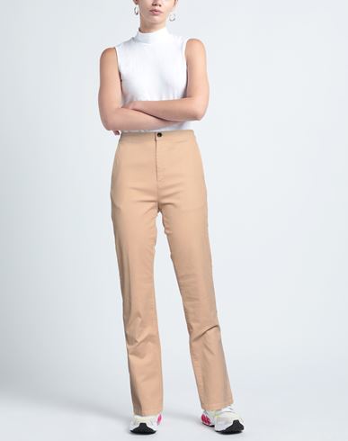 Woman Pants Blush Size 26 Cotton, Elastane