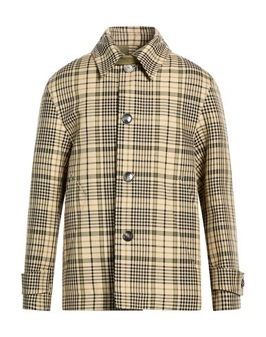 Man Jacket Beige Size L Cotton, Polyamide