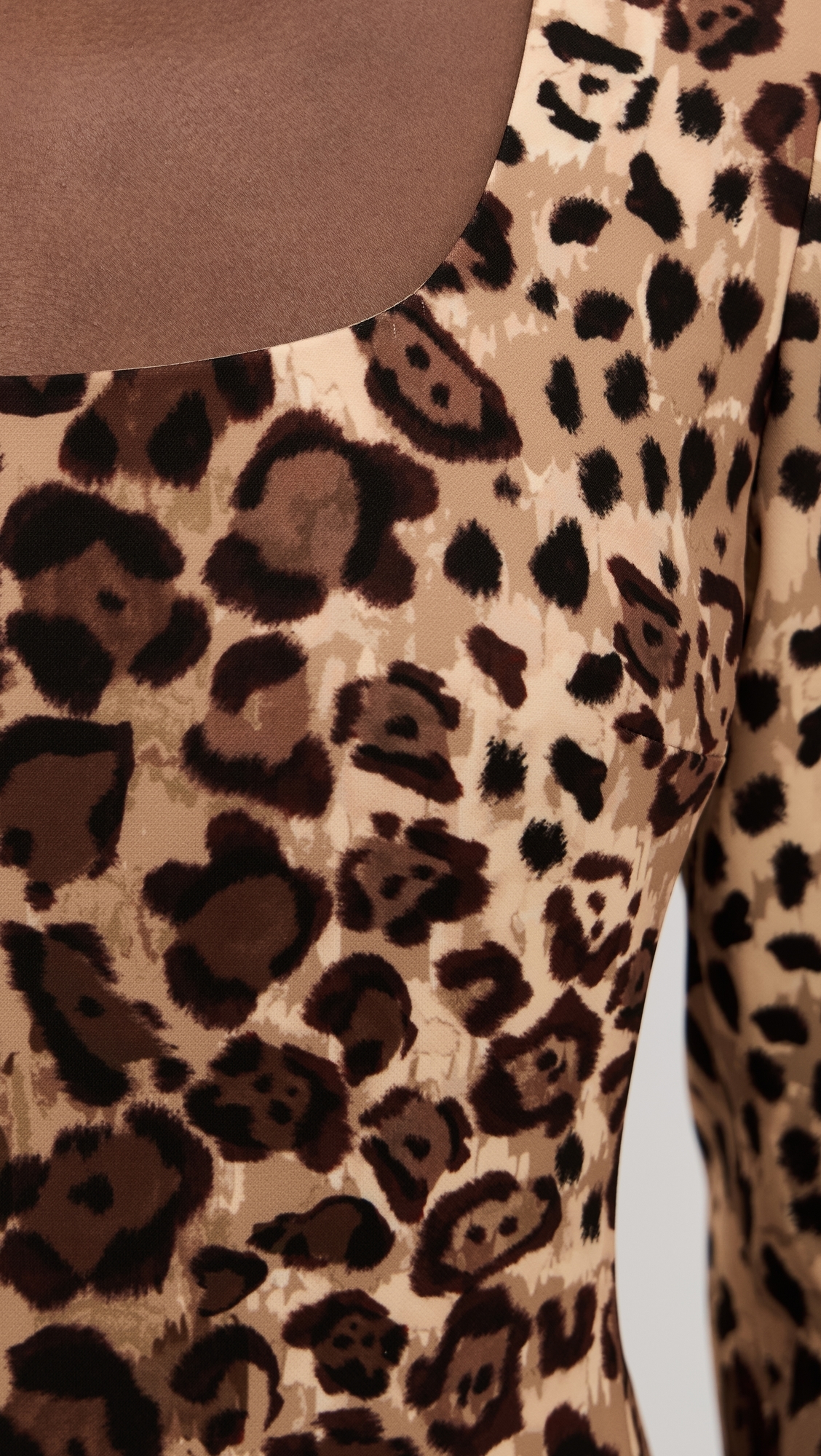 Shree Short Dress Cheetah Gradient Plmt