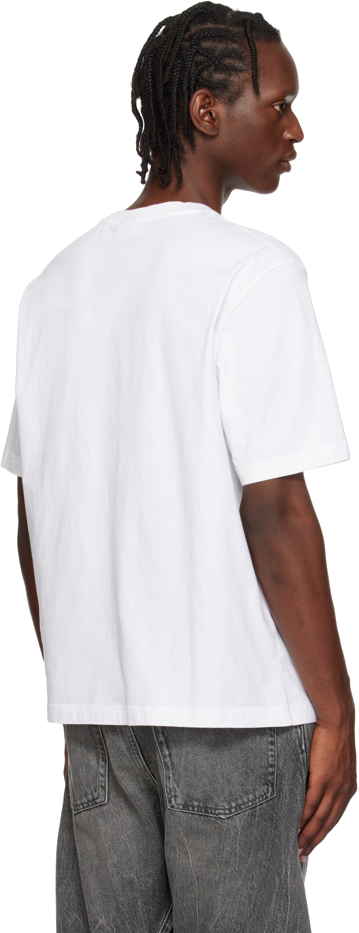 White Dreaming Fox Comfort T-shirt