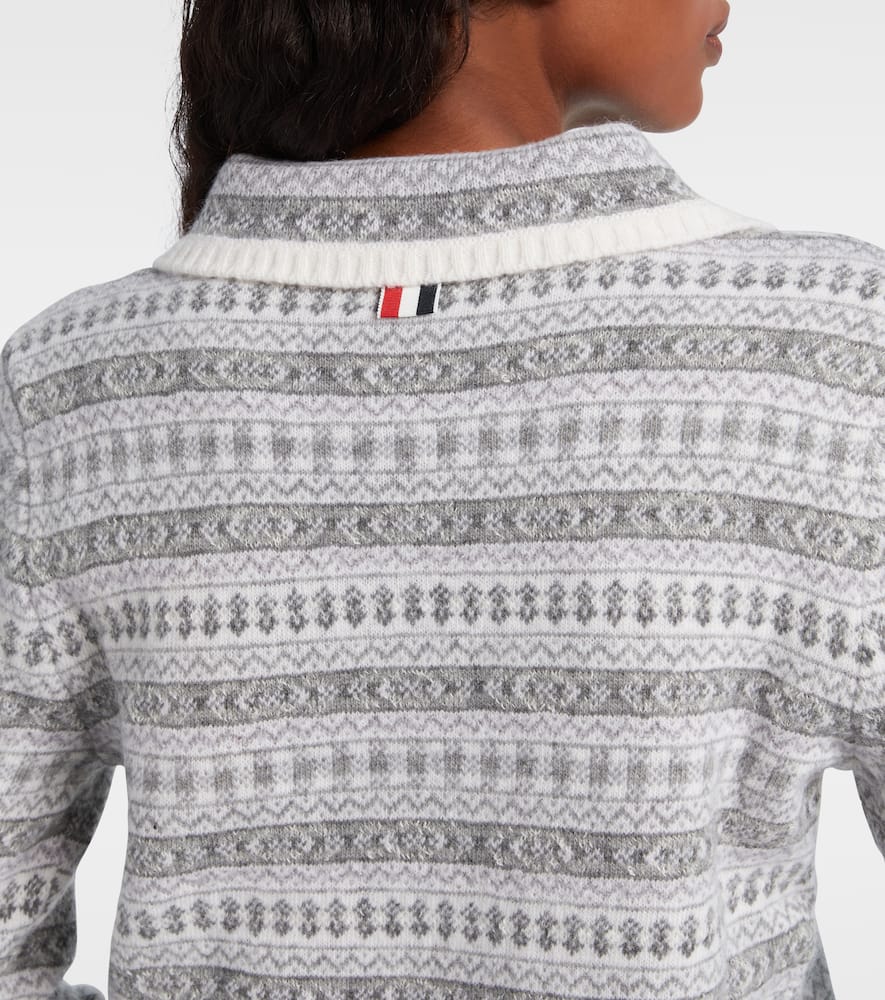 Fair Isle wool-blend jacquard sweater