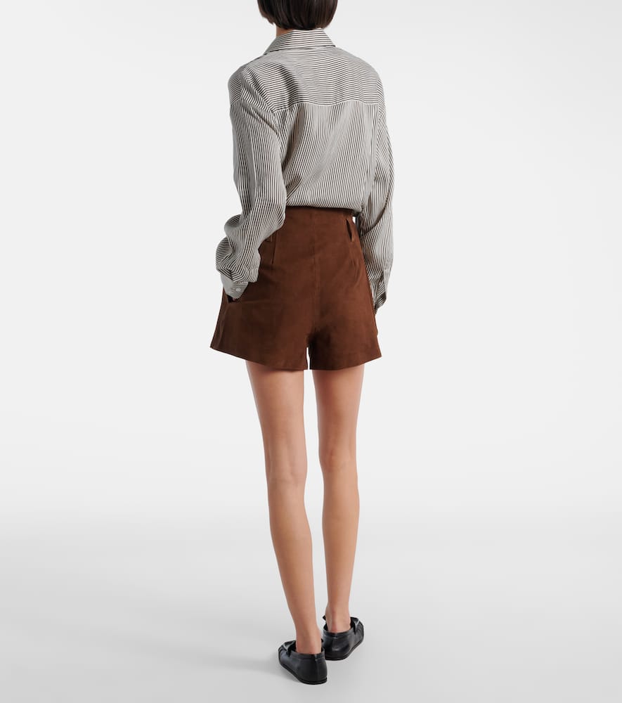 Lise suede shorts