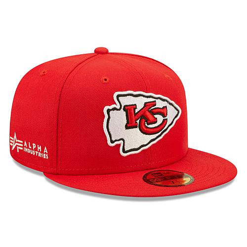 Men's Red Kansas City Chiefs Alpha 59FIFTY Fitted Hat