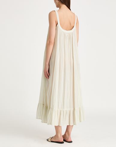 Woman Midi dress Pastel yellow Size XS Cotton