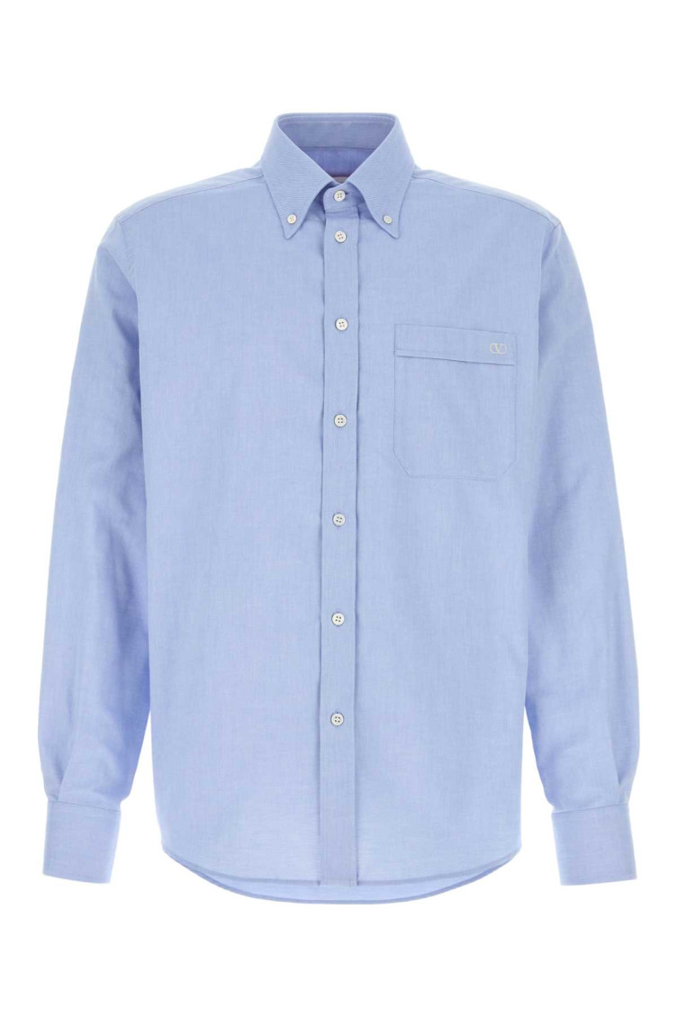 Powder Blue Oxford Shirt
