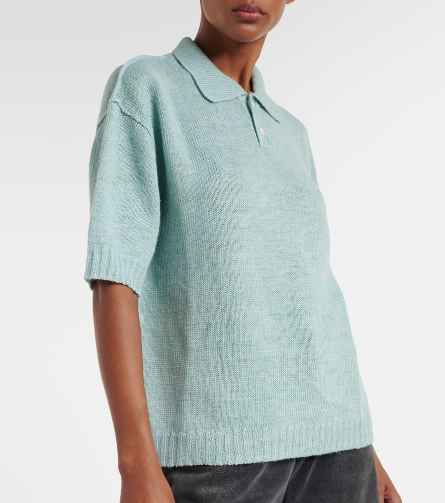 Hemp polo sweater
