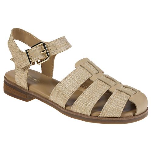 ® Gretty Leather Fisherman Sandal - Blue