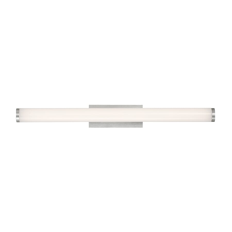 Modern Forms Sabre Bathroom Vanity Light in Brushed Aluminu