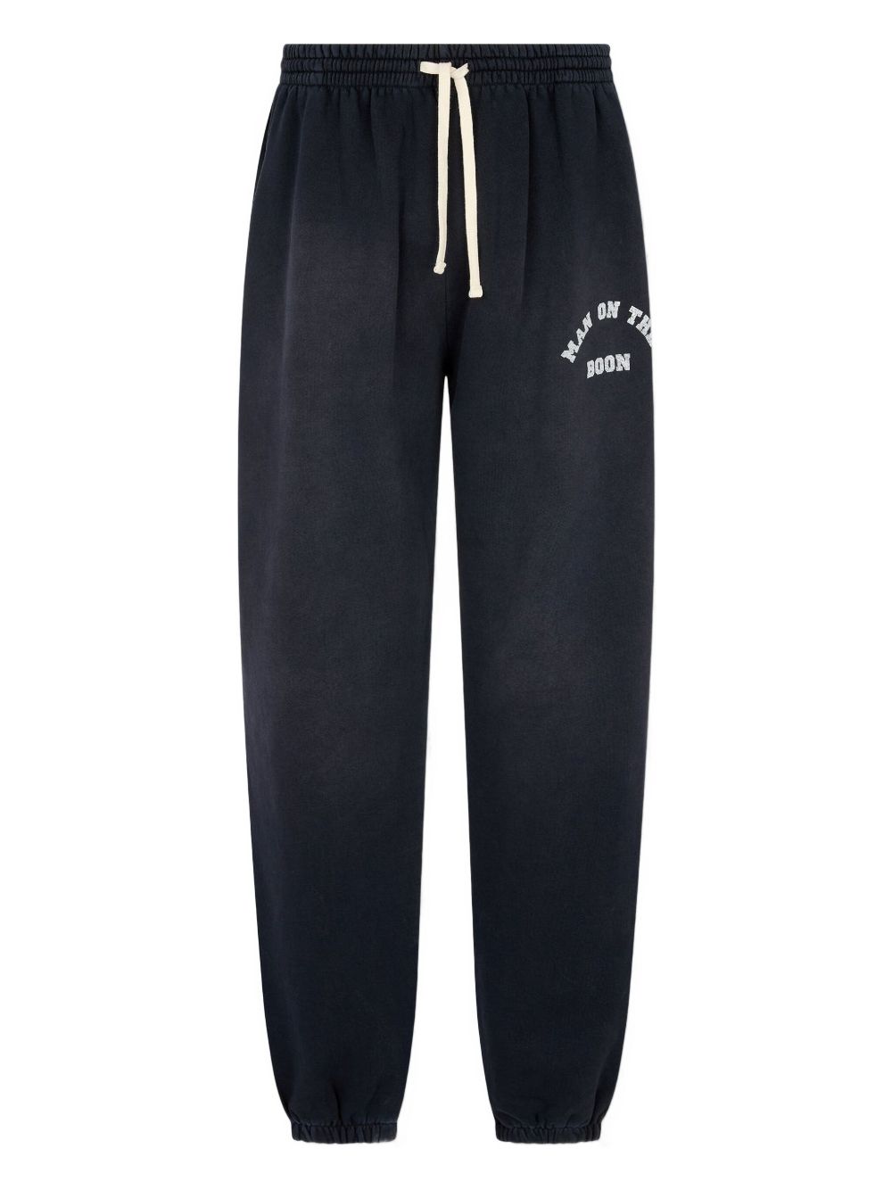 Logo-print track pants - Black