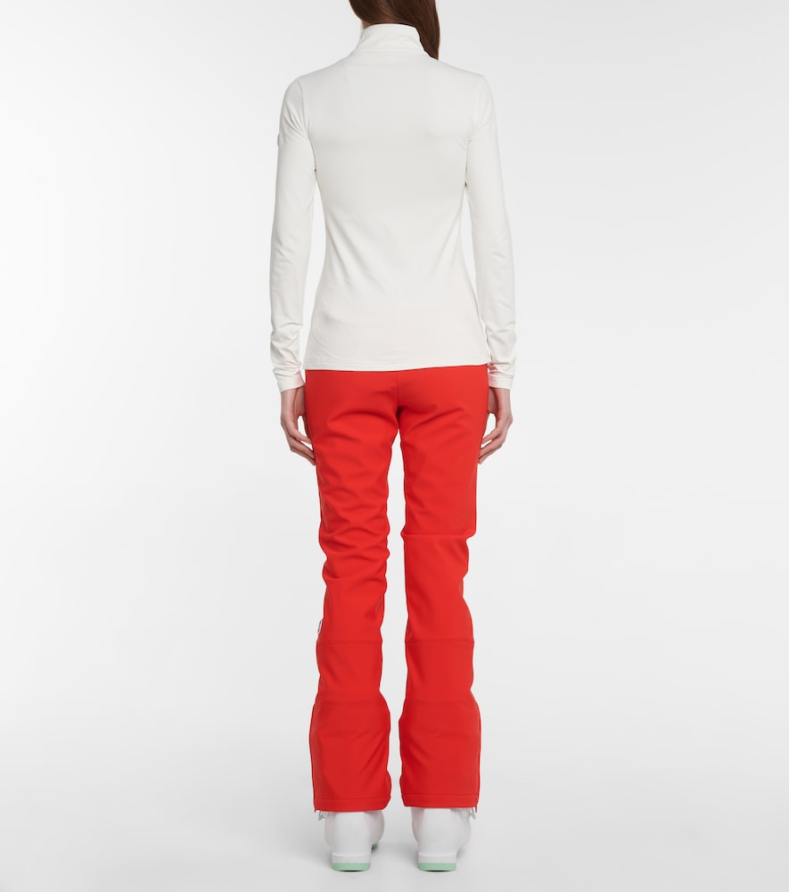 Logo half-zip ski top