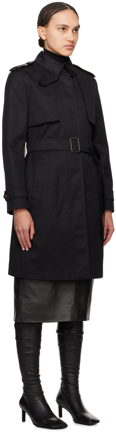 MACKAGE Black Winn Trench Coat