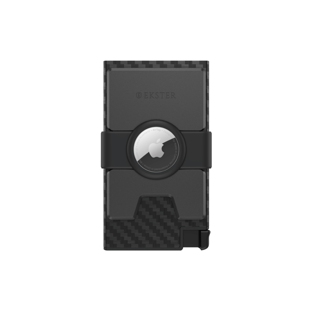 Ekster Cardholder for AirTag Fits up to 12 cards & cash Apple Compatible Green Ore