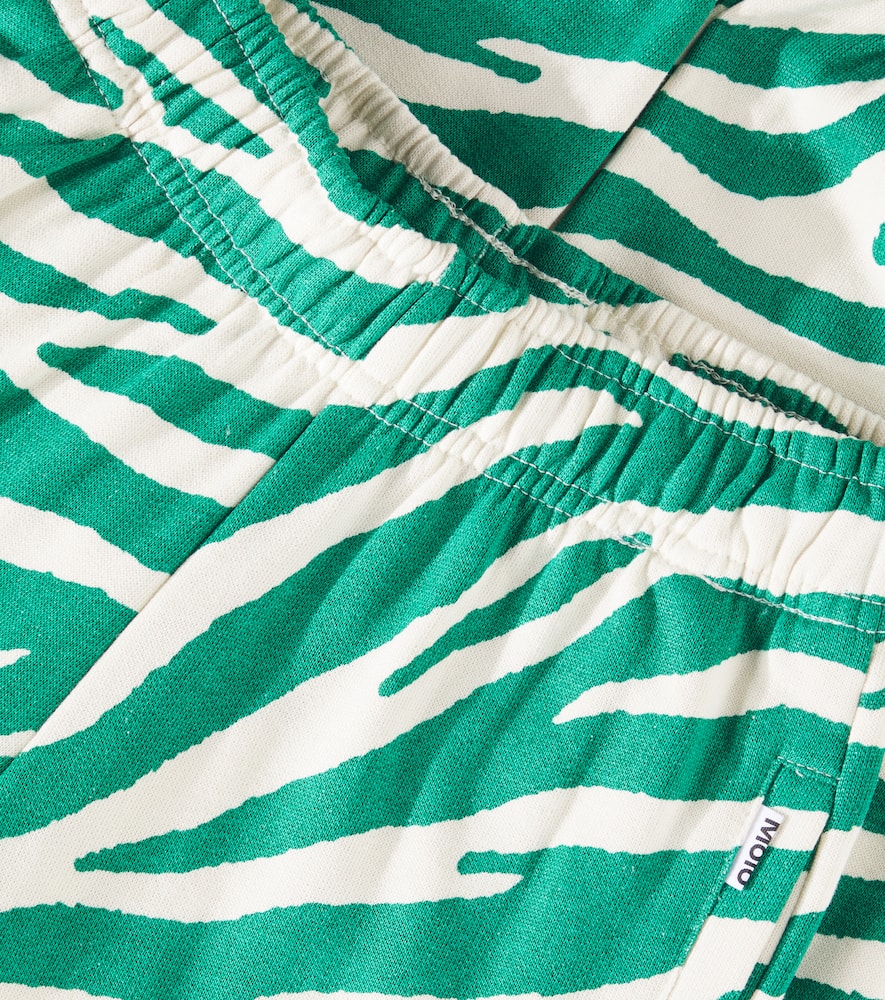 Molo Monti zebra-print cotton sweatshirt