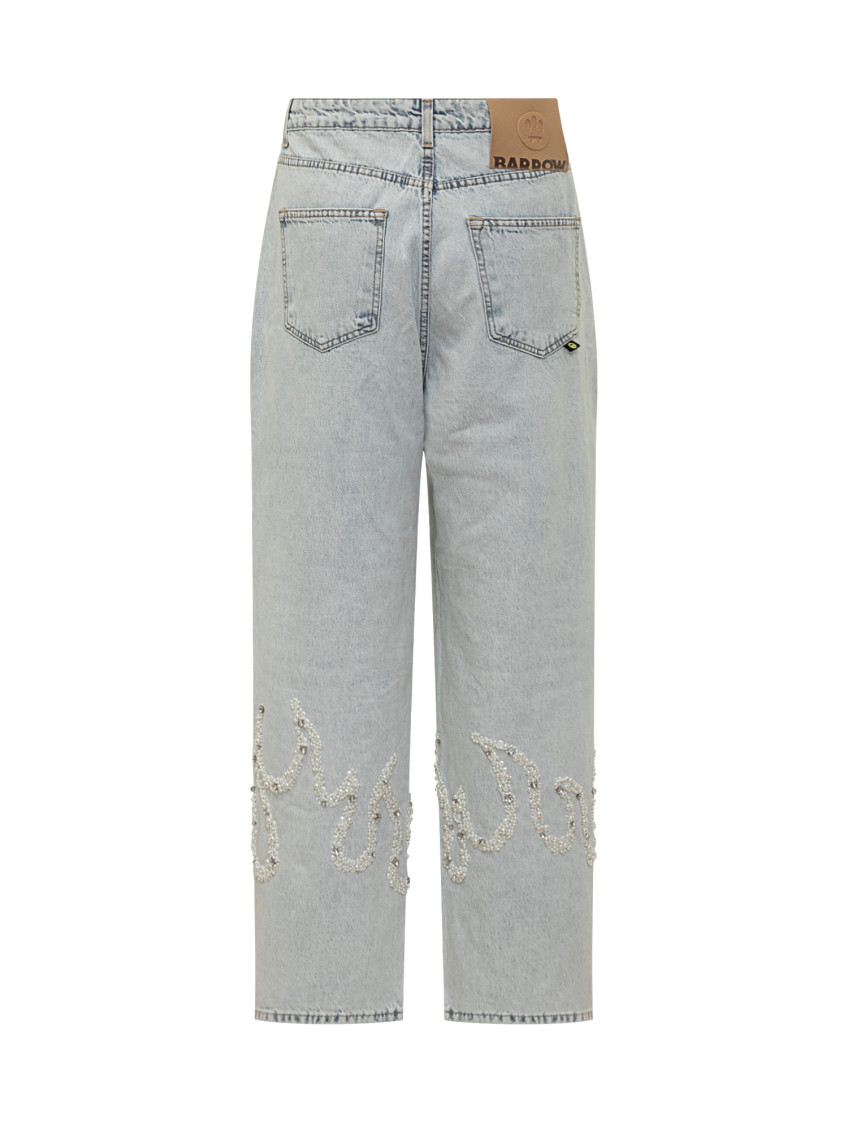 Light Blue Straight Jeans