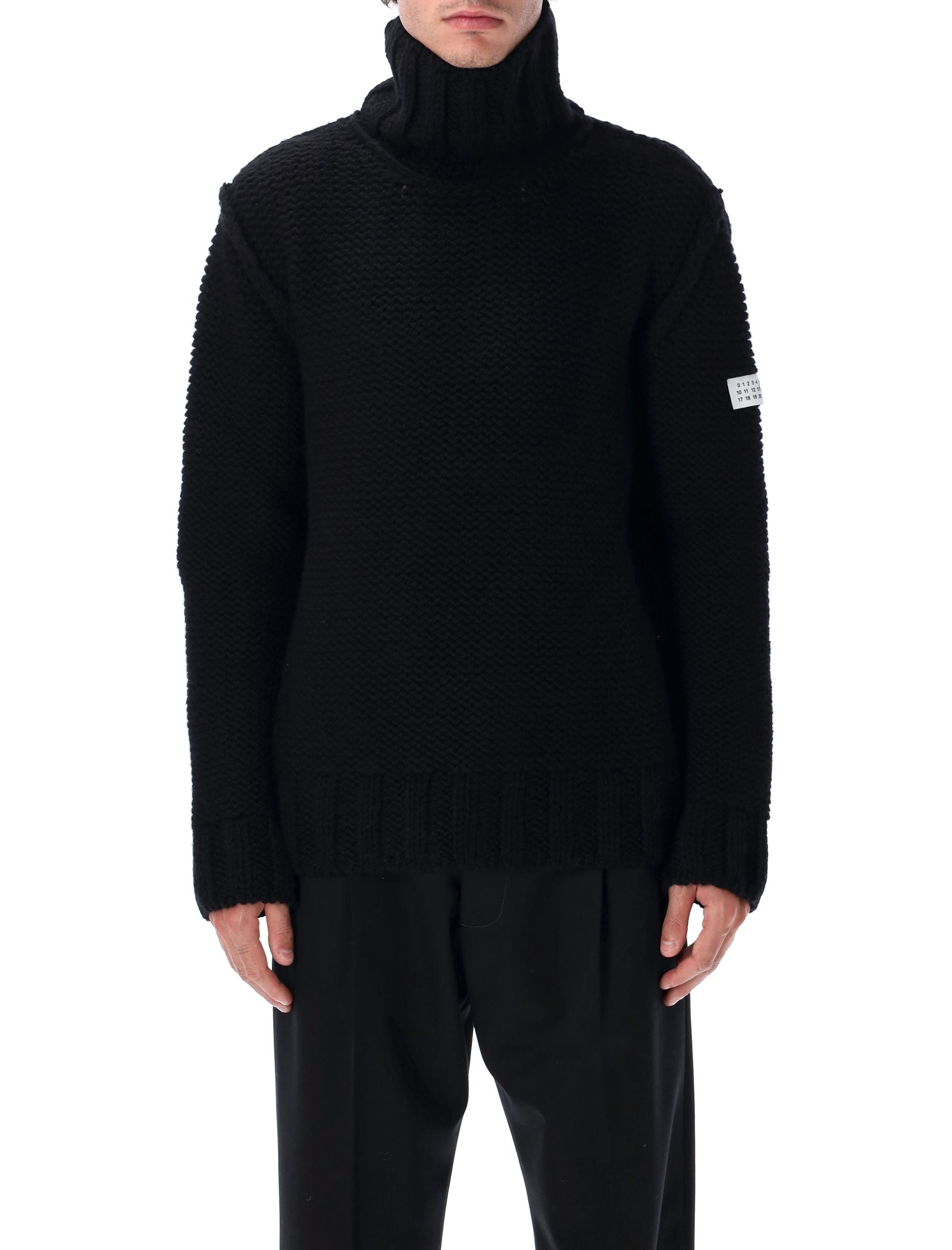 Chunky Wool Turtleneck Jumper
