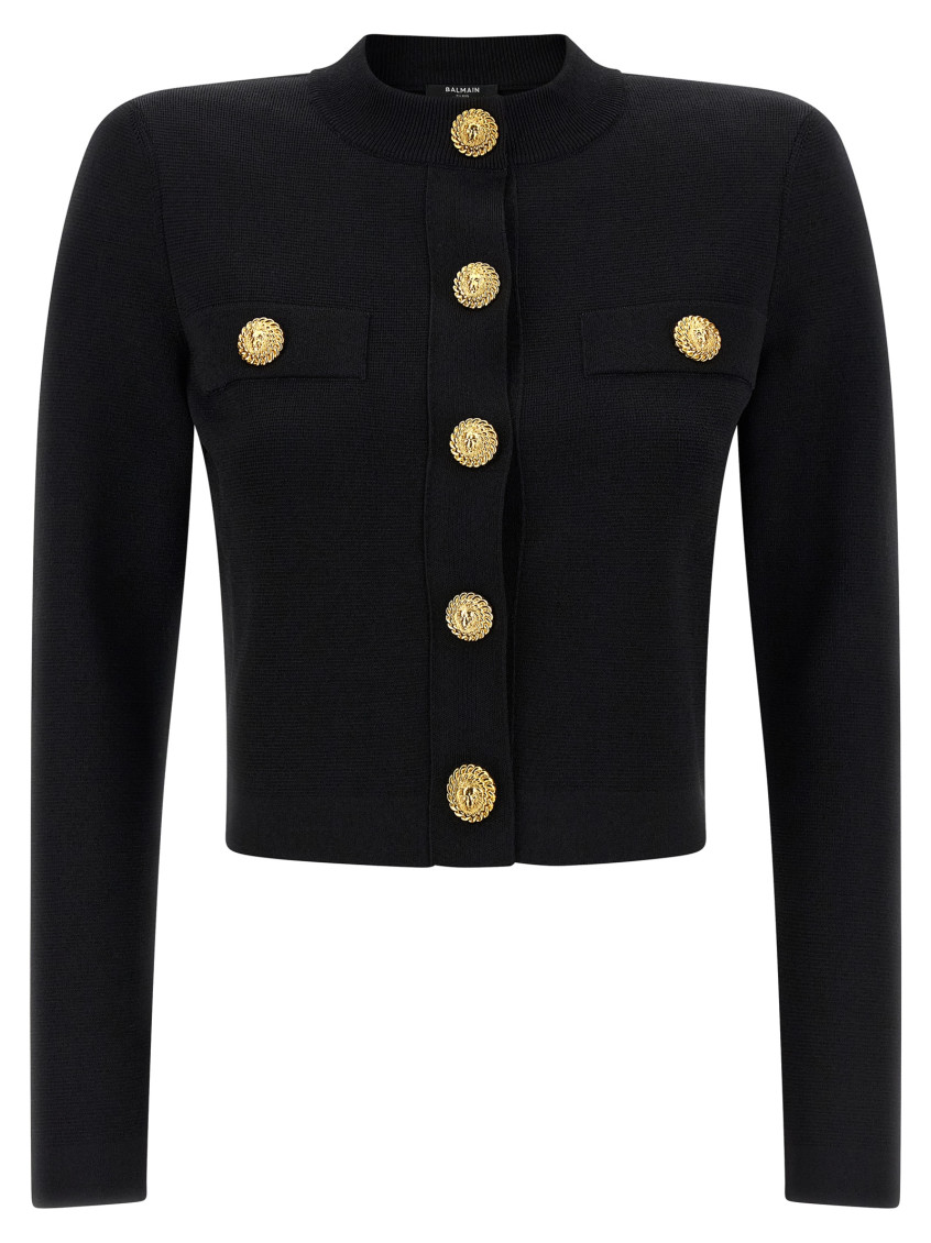 Round Collar Cardigan