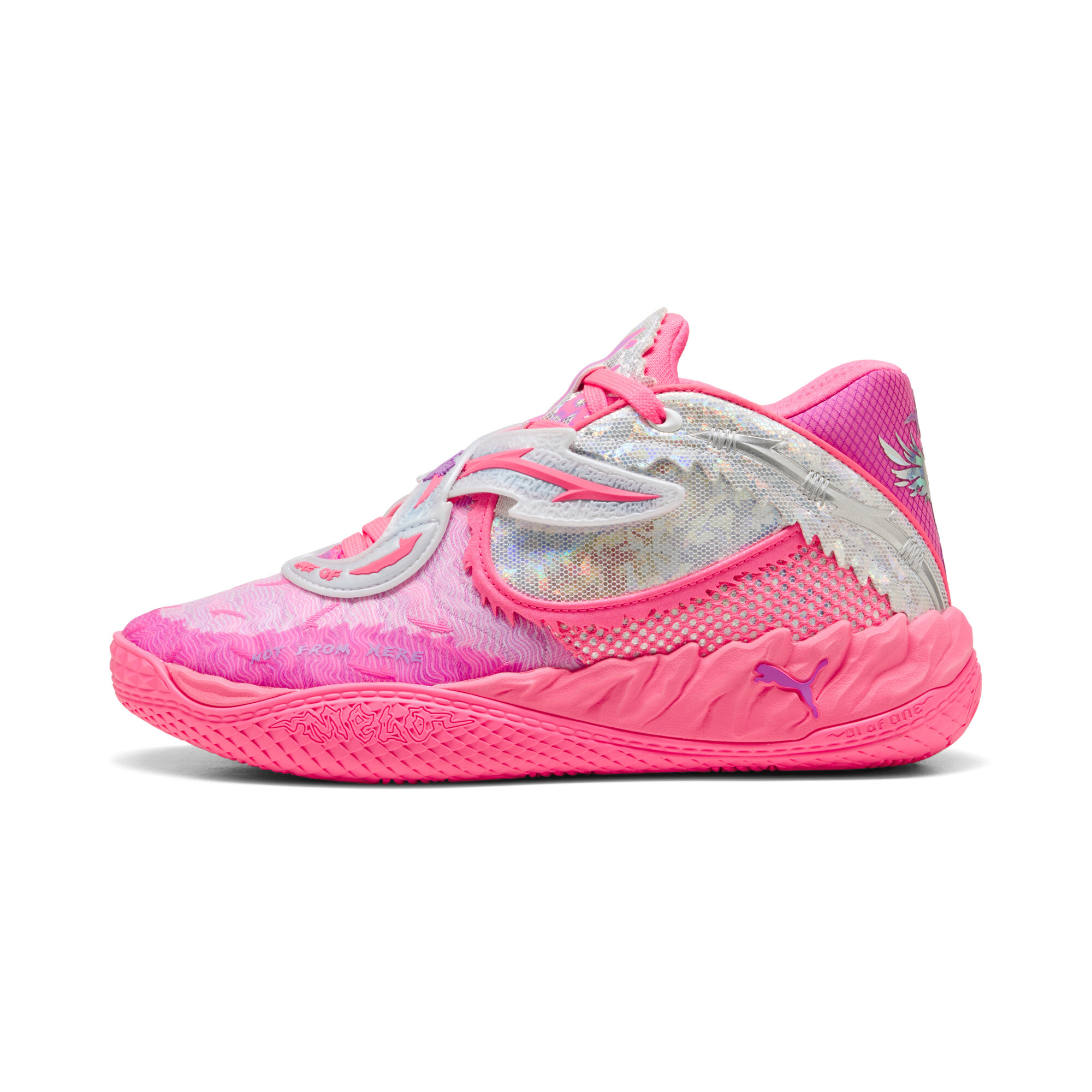 PUMA MB.05 World Tour Men's Basketball Shoes in Pink