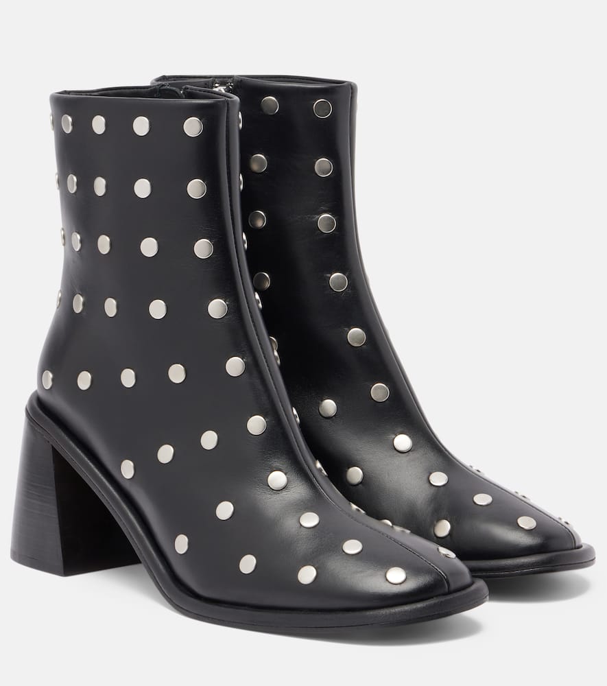 Kima 80 studded leather ankle boots