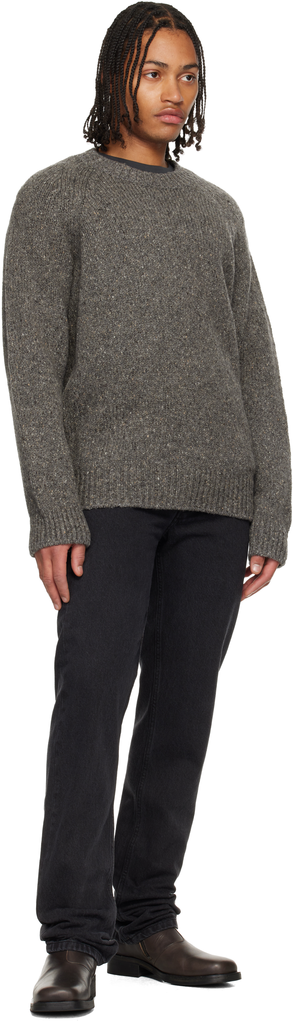 A. P.C. Black New Standard Jeans