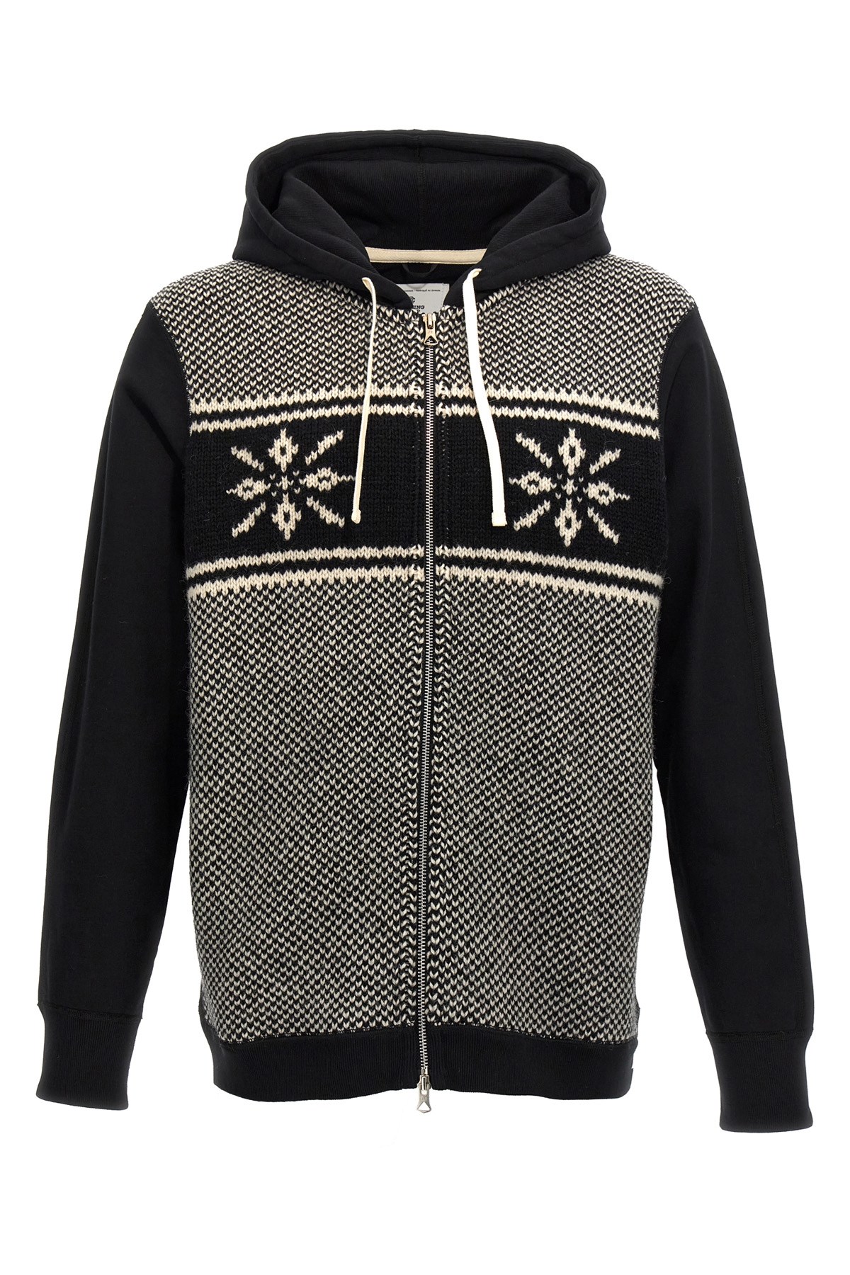 Jacquard Insert Hoodie
