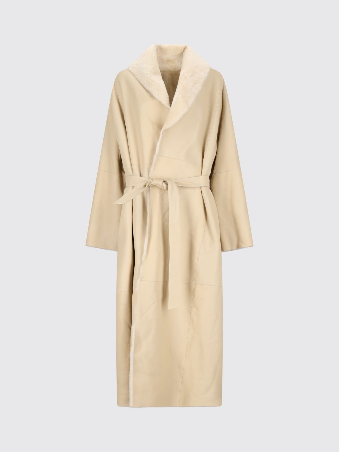 Coat Woman color Beige