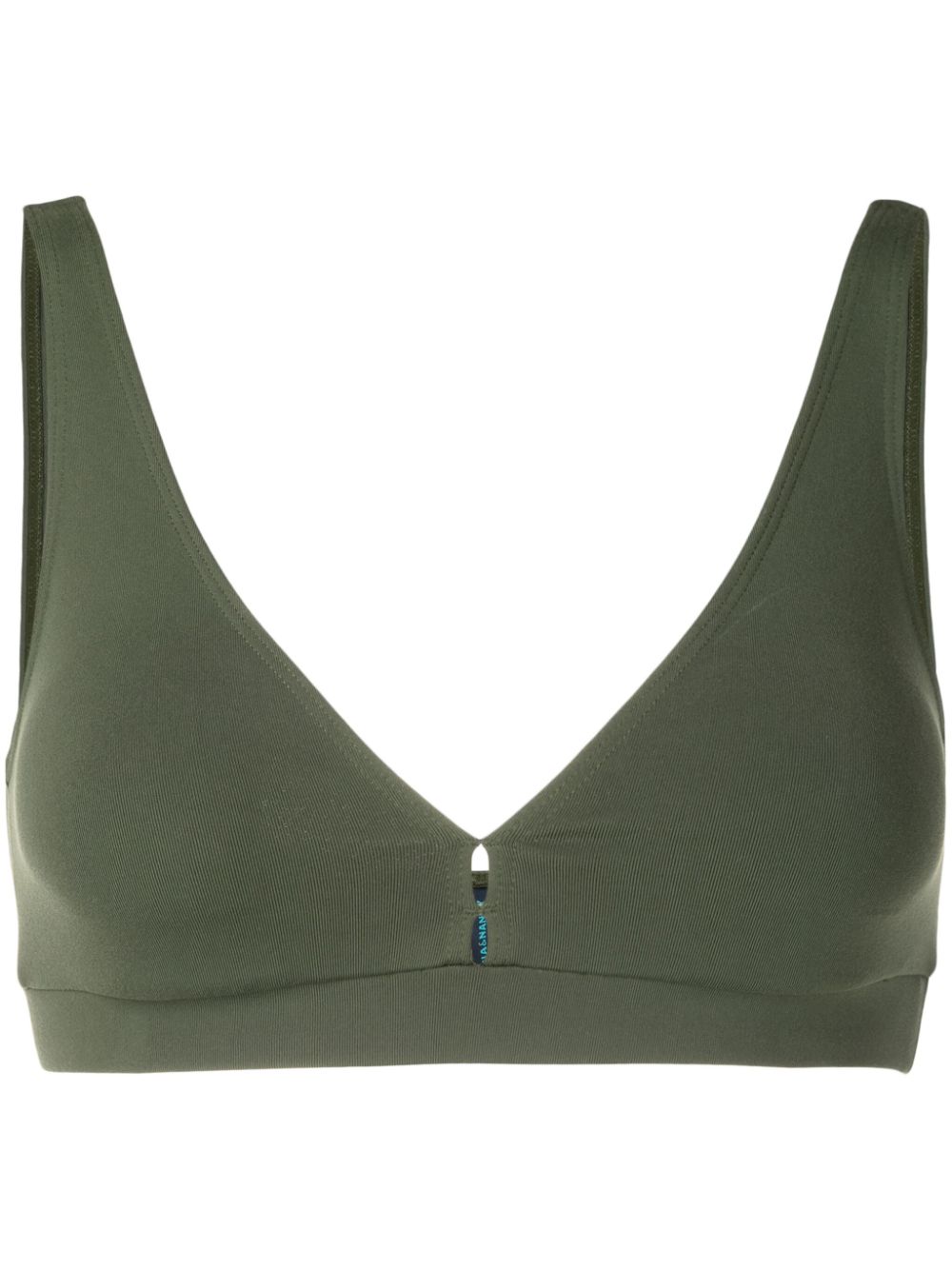Life V-neck sports bra - Green